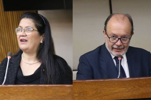 Alta funcionaria de la CGR y representante del Senado de Chile fueron condecorados por la Cámara de Diputados