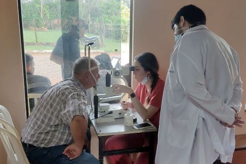 Exitosa jornada de asistencia oftalmológica en el distrito de Unión - San Pedro
