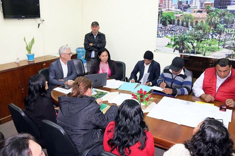 Representantes de asentamientos celebran avances en estudio de proyecto de desafectación