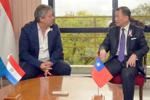 Embajador de la República de China Taiwán renueva compromiso de afianzar la diplomacia parlamentaria