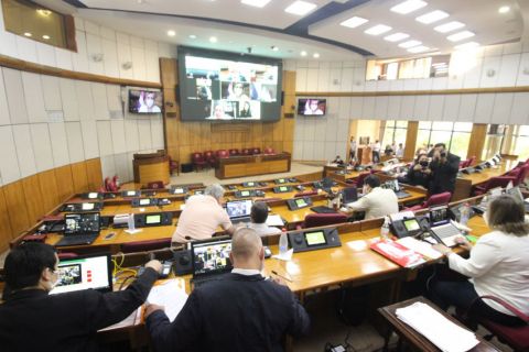 Aprobación legislativa para pedido de fiscalización en la Gobernación de Central