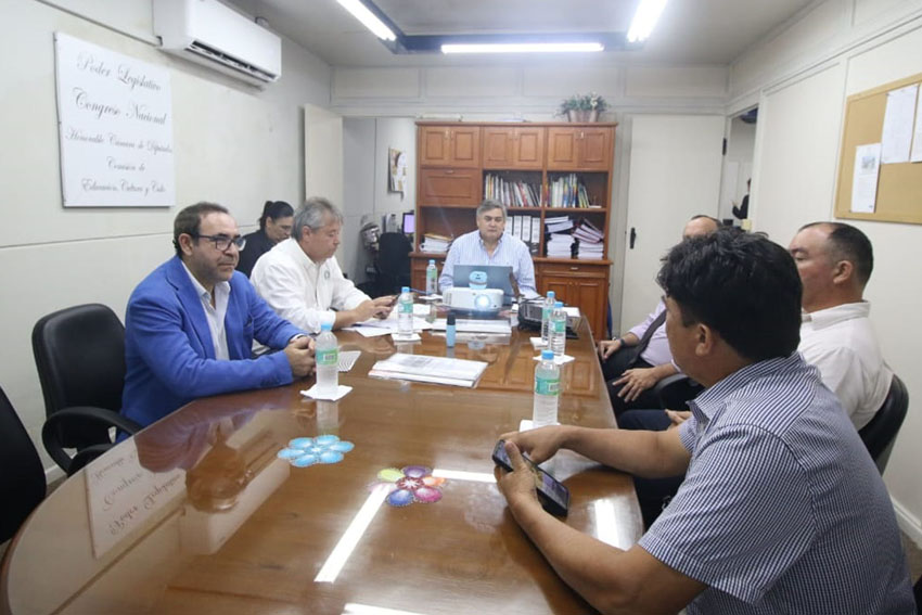 Presidente de Diputados ratifica compromiso con la educación durante jornada gubernamental en Cordillera